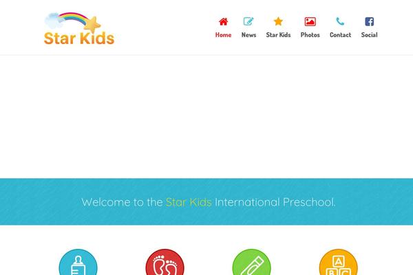 Wp_kindergarten theme site design template sample
