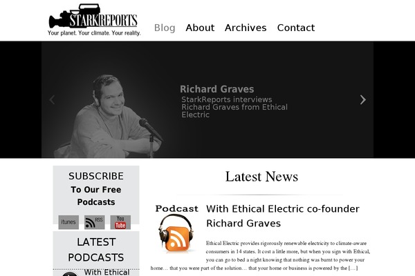 starkreports.com site used Twenty Seventeen