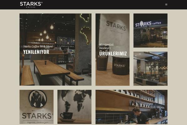 Baristawp theme site design template sample
