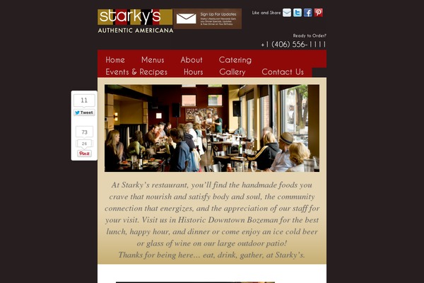 Refined Blocks theme site design template sample