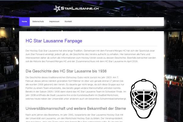 Convention theme site design template sample