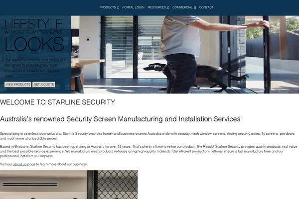 starlinesecurity.net.au site used Wprig