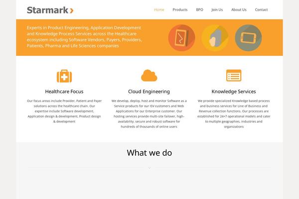 Product theme site design template sample