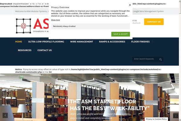 Industrial theme site design template sample