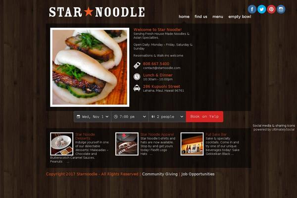 starnoodle.com site used Cafe-press