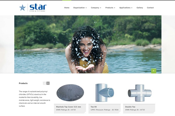 Freshlook theme site design template sample