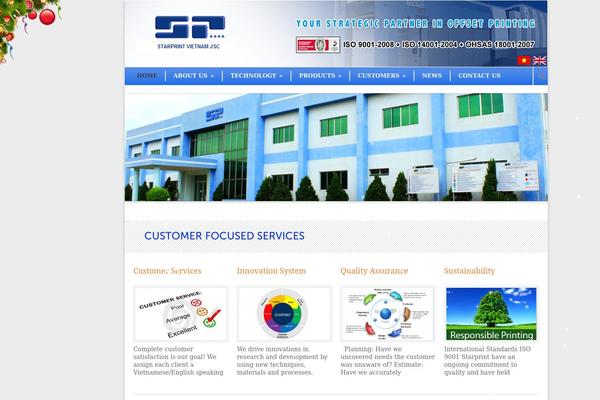 Flatsome theme site design template sample