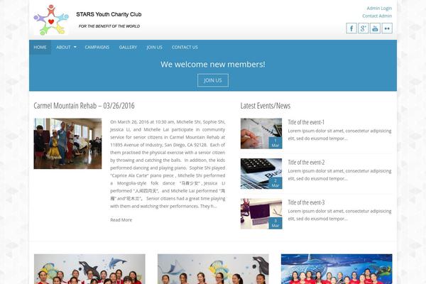 AccessPress Pro theme site design template sample