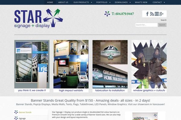 Libra theme site design template sample