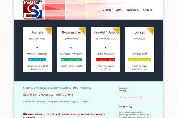 Hostme v2 theme site design template sample