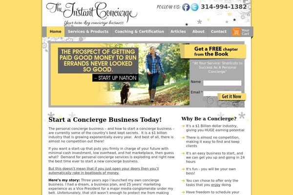 startaconciergebusiness.com site used Concierge