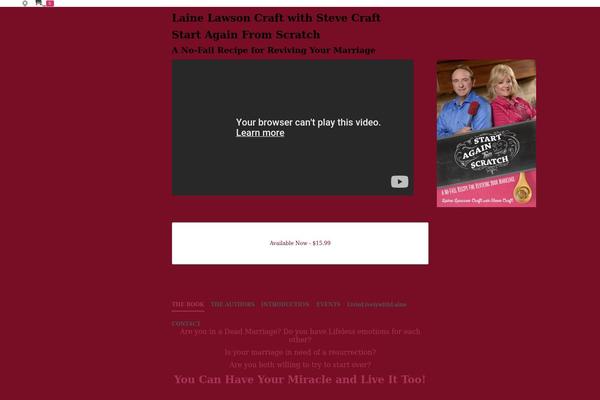 startagainfromscratch.com site used The7 Child