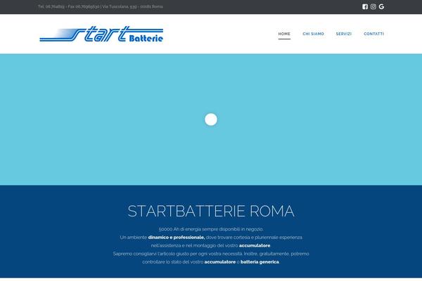 The-core-child theme site design template sample