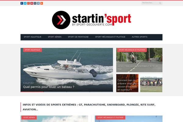 Herald-child theme site design template sample