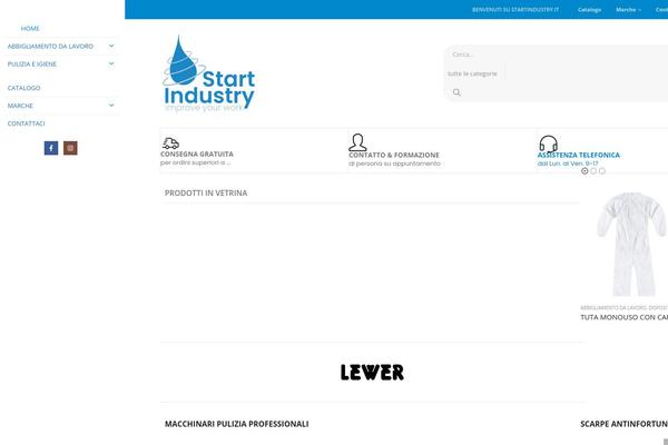 Porto Child theme site design template sample