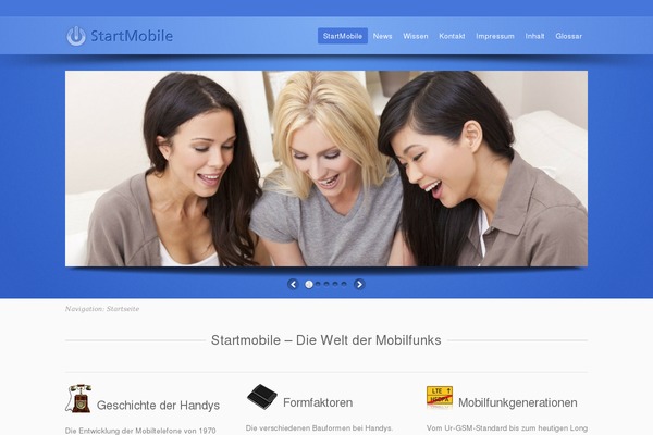 Flare theme site design template sample