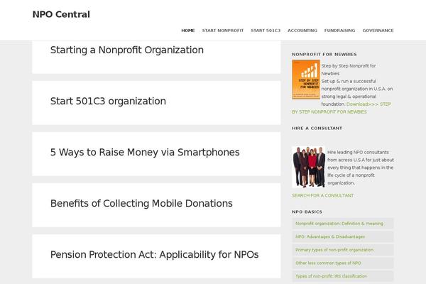 Generatepress_child theme site design template sample