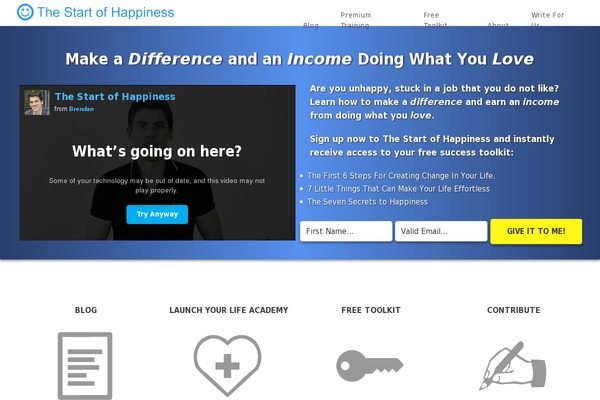Site using Thrive-ultimatum plugin