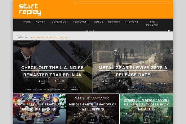 Cream Blog theme site design template sample