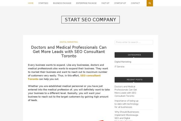 Bulan theme site design template sample