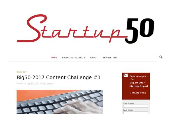 Graphy theme site design template sample