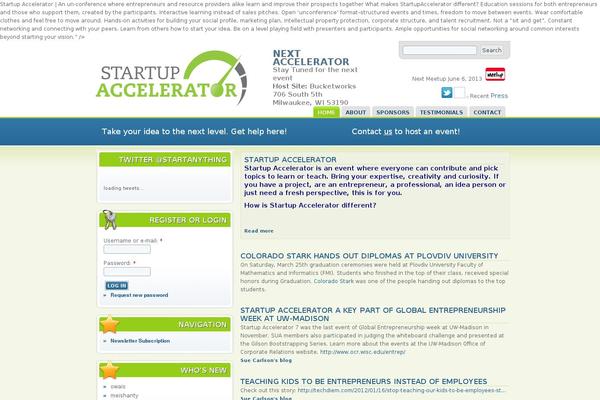 BlankSlate theme site design template sample