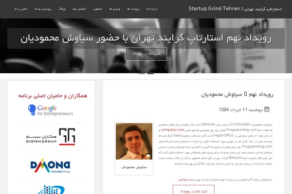 sgt theme websites examples