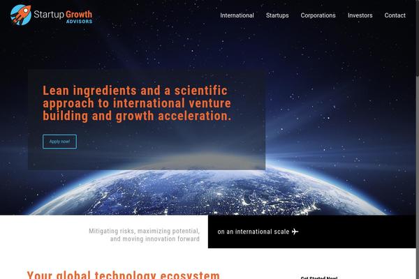 BeTheme Child theme site design template sample