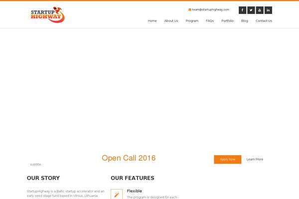 Magnis theme site design template sample
