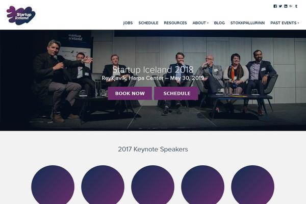 startupiceland.com site used Gallery