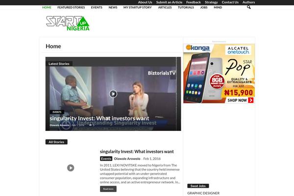 Site using Jnews-social-share plugin