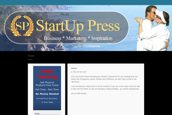 Wordpost theme site design template sample