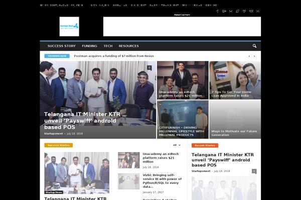 Site using Jnews-frontend-submit plugin