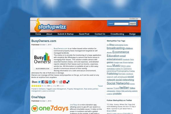 Site using Rotating Posts plugin