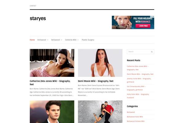 Kontrast-master theme site design template sample