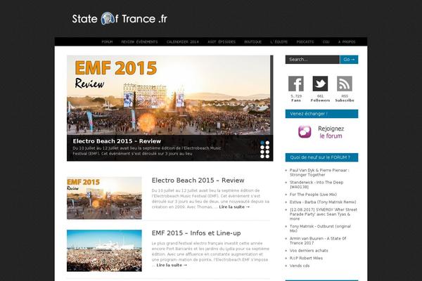 Site using Socialbox plugin