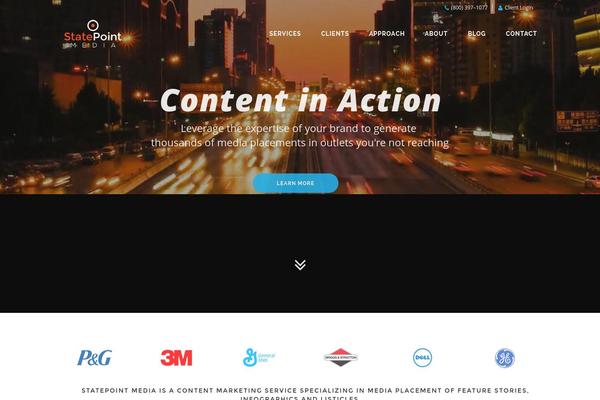 Site using jQuery Smooth Scroll plugin