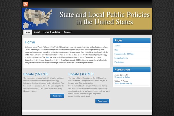statepolicyindex.com site used Libre