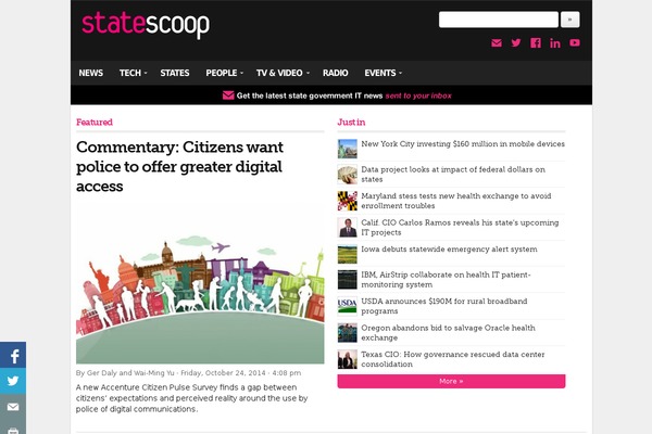 statescoop.com site used Scoopnewsgroup