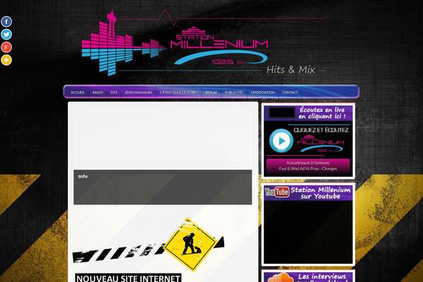 Enigma theme site design template sample