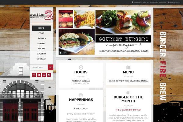 station2richmond.com site used Lemonchili-child