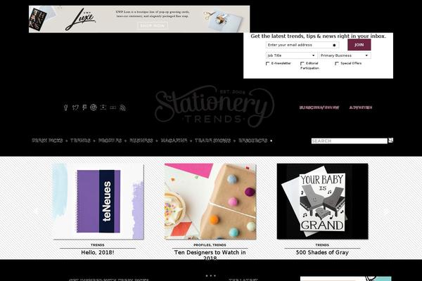 Site using Pinterest Pinboard Widget plugin