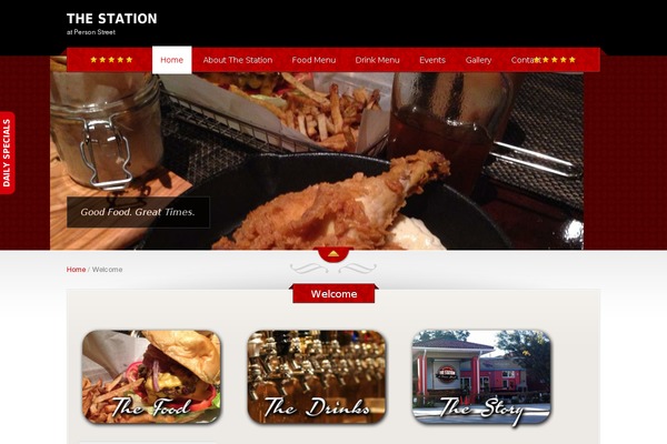 Annie theme site design template sample