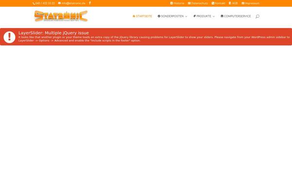 Site using Loading Bar plugin