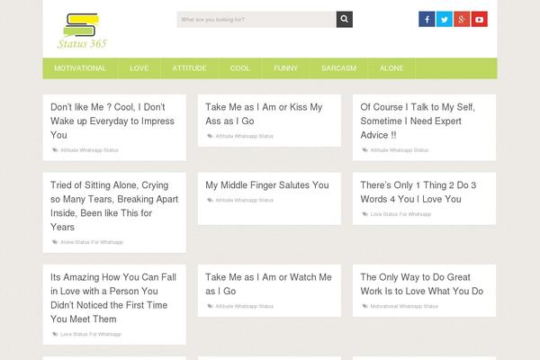 Site using Scrollup plugin