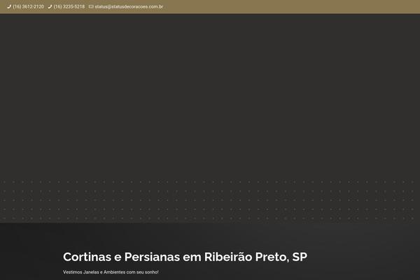 Site using Sticky-buttons plugin