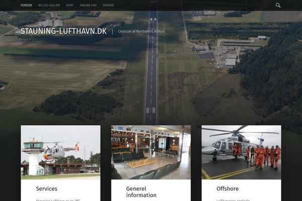 Modern theme site design template sample