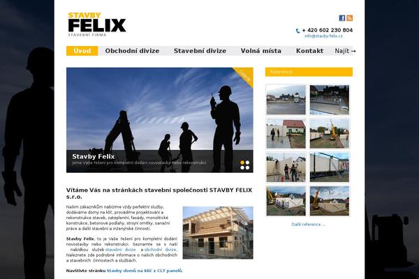 Felix theme site design template sample