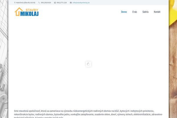 Scalia theme site design template sample