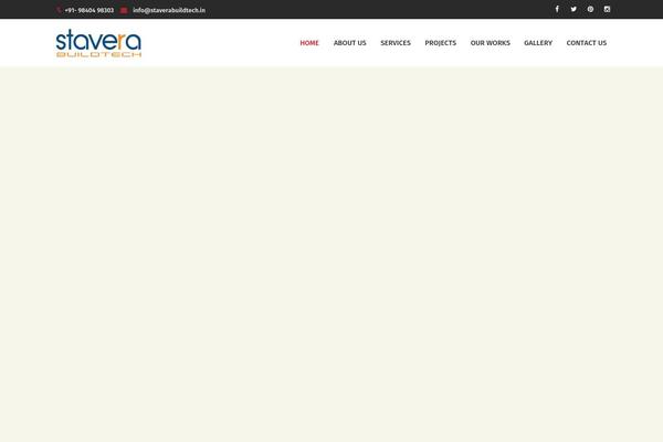 Mist theme site design template sample